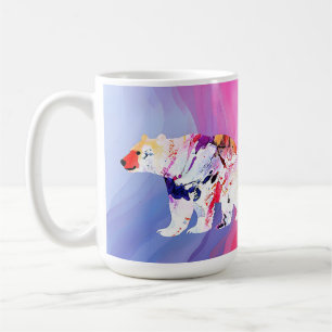 Mug Pastel Arctic Explorer en aquarelle