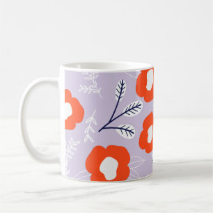 Mug Pastel Botanique Rose : Motif Floral