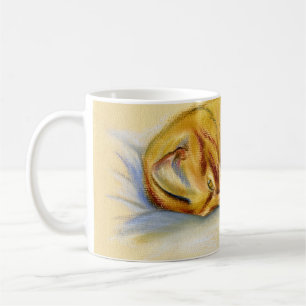 Mug Pastel de chat - pose détendue par chat tigré