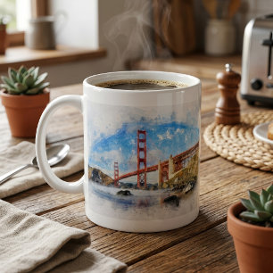 Mug Pastel Golden Gate Bridge à San Francisco