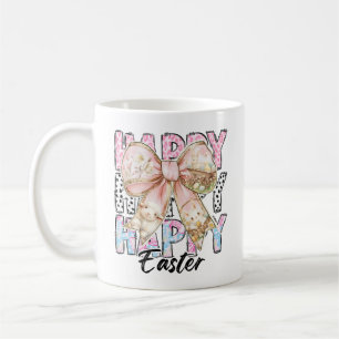 Mug Pastel Happy Pâques Coquette Bow