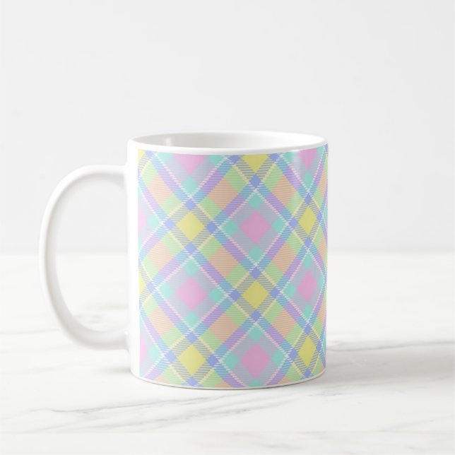 Mug Pastel plaid (Gauche)