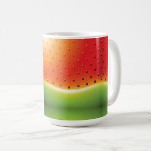Mug Pastèque avec Arrière - plan de graines