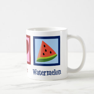 Mug pastèque Peace Love