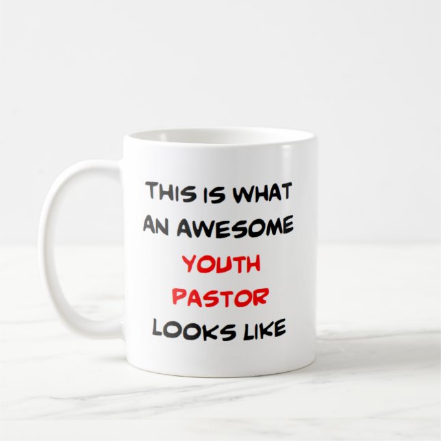 Mug pasteur jeunesse, génial (Gauche)