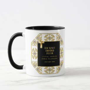 Mug Pasteur Récemment Ordonné cadeau d'installation Cu
