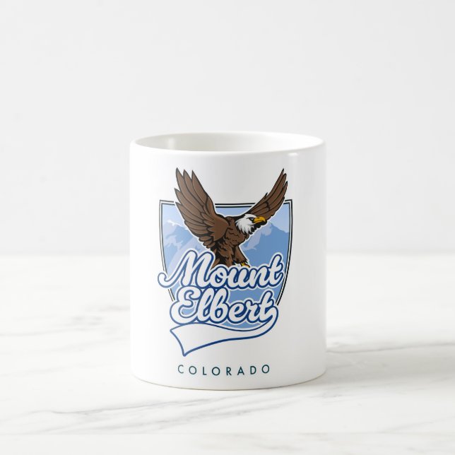 Mug Patch de voyage Mont Elbert (Centre)