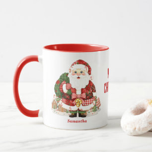 Mug Patchwork Noël du Père Noël