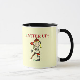 Mug Pâte lisse de fille vers le haut des T-shirts et