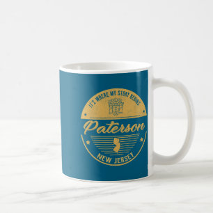 Mug Paterson New Jersey C'est où mon histoire commence