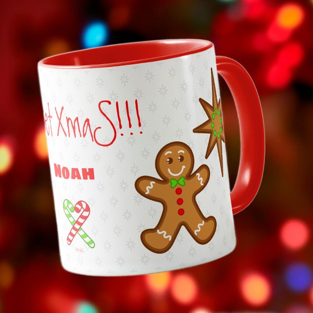 Mug Pâtes d'épices XmaS sucrées-Sucre de canne sur bla (A lovely mug!)