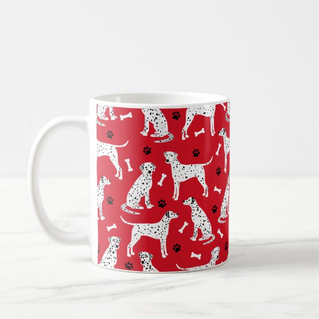 Mug Pâtes et os dalmatiens (Gauche)