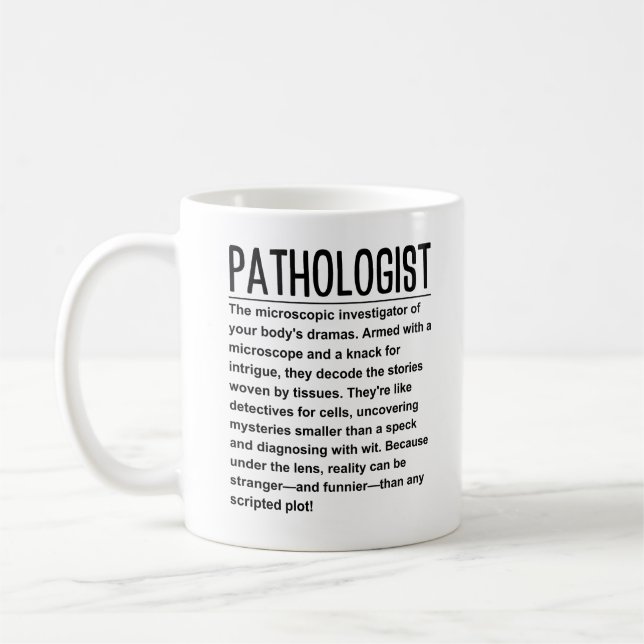 Mug Pathologue (Gauche)