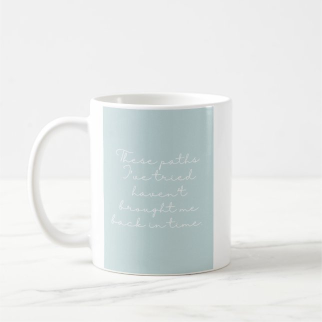Mug Paths Poetry Musique (Gauche)
