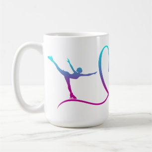 Mug patinage artistique filles "J'aime patiner"