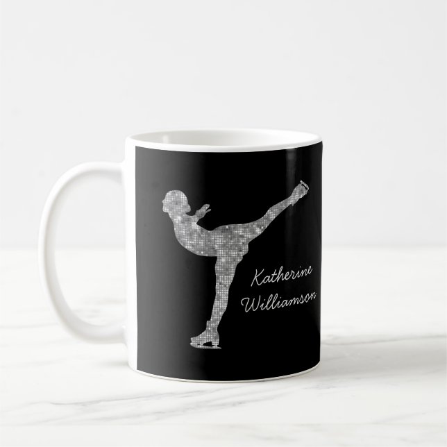 Mug Patinage artistique personnalisé Patinage sur glac (Gauche)