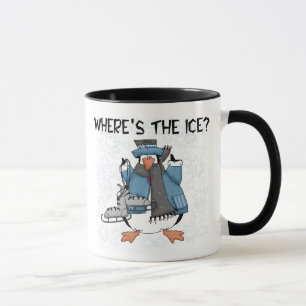 Mug Patinage de glace de pingouin