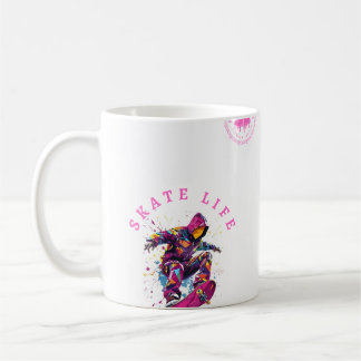 Mug Patinage Vie rose Sweat - shirt à capuche heureux 