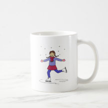 Patineuse sur glace