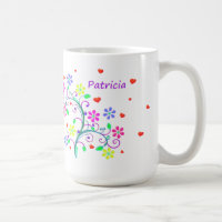 Patricia, fleurs, coeurs, remous - nous *Heart*