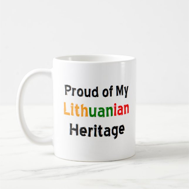 Mug patrimoine lituanien (Gauche)