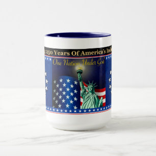 Mug Patriote de la Célébration des 250 ans d'Améri