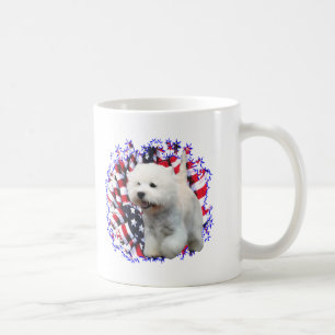 Mug Patriote de West Highland White Terrier