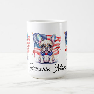 Mug Patriotic French bulldog frenchie mom