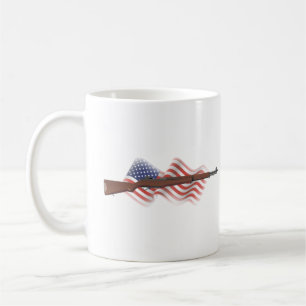 Mug Patriotique américain 2ÈME GUERRE MONDIALE Rifle M