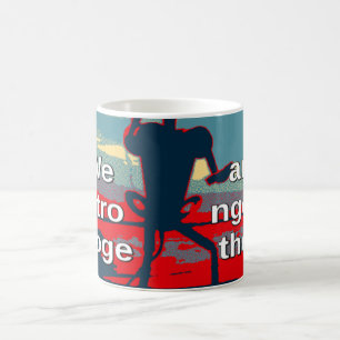 Mug Patriotique responsabiliser USA Change, unir plus
