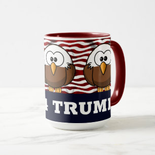 Mug patriotique, Rouge, blanc et bleu Mug