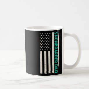 Mug Patriotique Snowboard Hiver Snowboard Snowboard