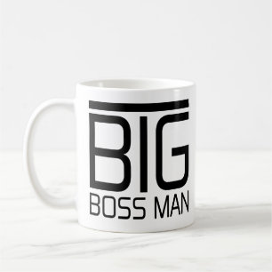 Mug Patron drôle de Bossman d'homme de patron le grand
