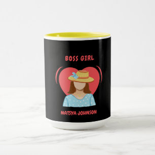 Mug patron fille mignon édition unique