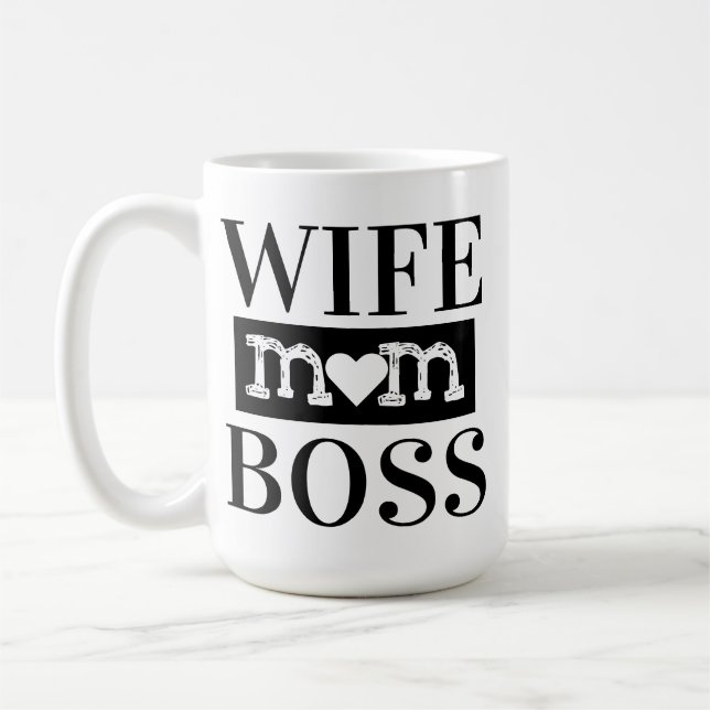 Mug Patron maman femme (Gauche)