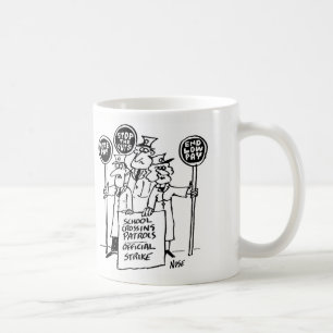 Mug Patrouille de passage à l'école Lollipop Grève 