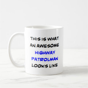 Mug patrouilleur routier, génial