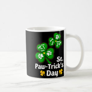 Mug Patte de chien trèfle st patrick's day amateur de