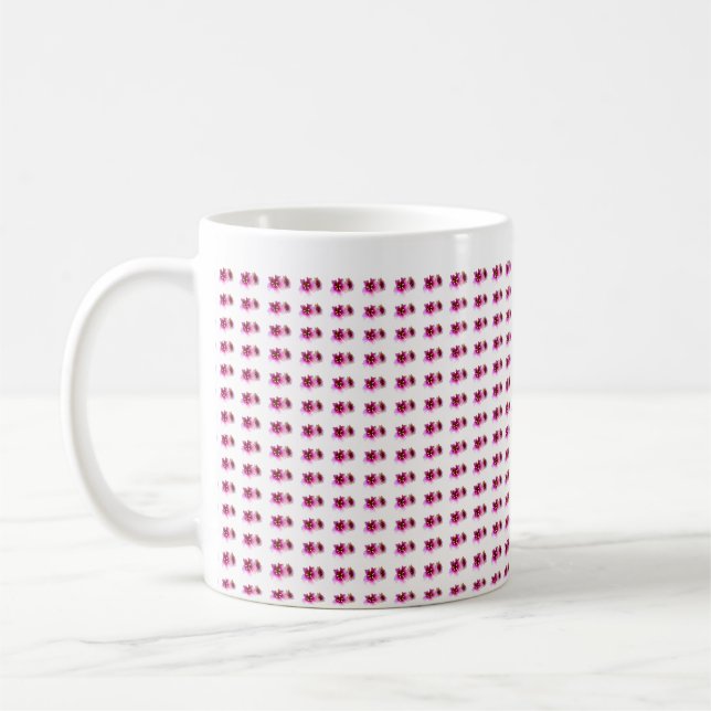 Mug Pattern Flower jGibney The MUSEUM Zazzle (Gauche)
