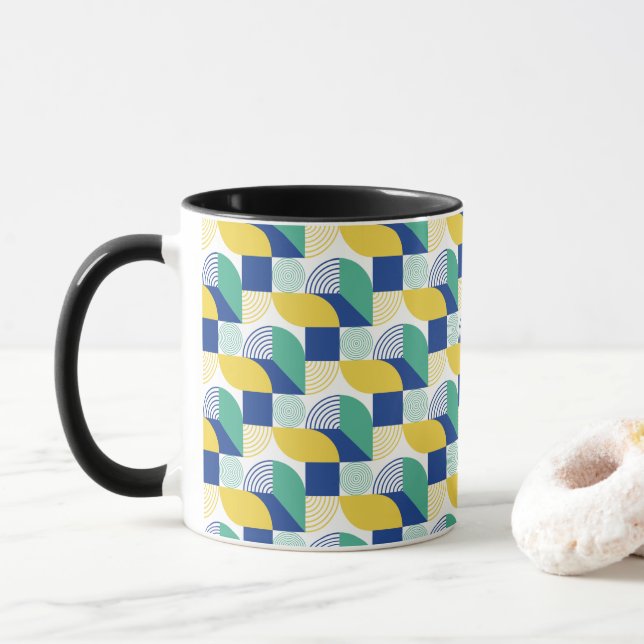 Mug Patters bleus (Avec donut)