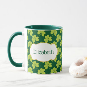 Mug Patters de clover vert