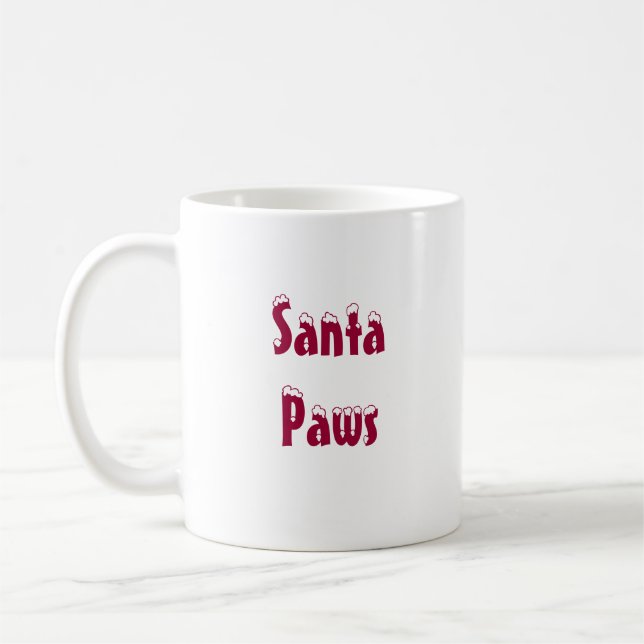 Mug Pattes de Père Noël (Gauche)