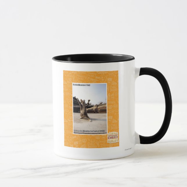 Mug Pattes de shaolin de l'iz I de fureur (Droite)