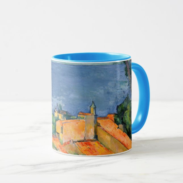 Mug Paul Cezanne - Estaque aux toits rouges (Devant droit)