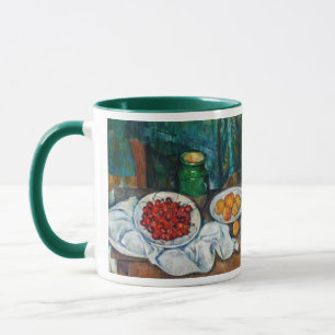 Mug Paul Cezanne - La vie morte avec les cerises et le