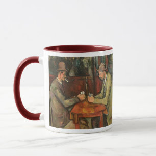 Mug Paul Cezanne les joueurs de carte, 1893-96