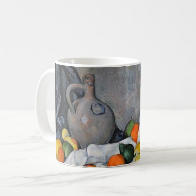 Mug Paul Cezanne - Rideau, bol de jug et de fruits (Devant gauche)