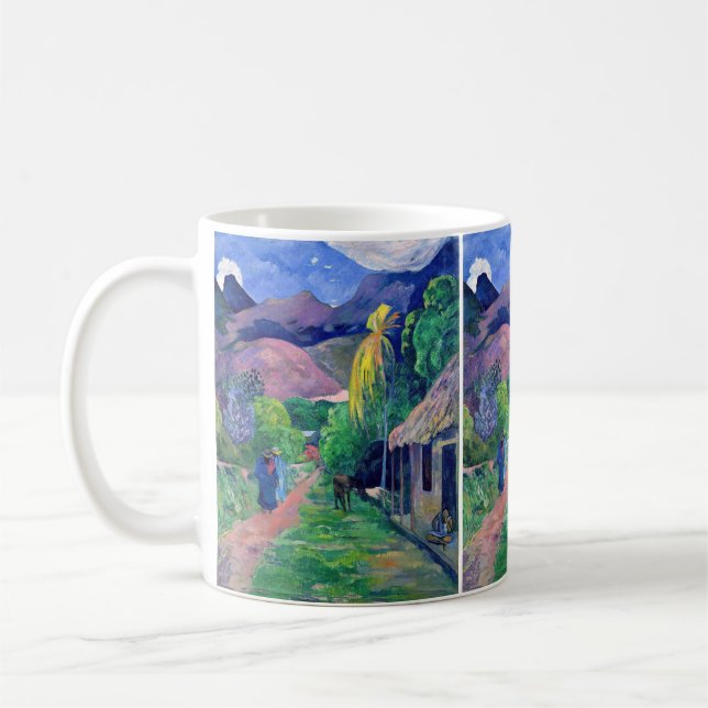 Mug Paul Gauguin - Rue à Tahiti (Gauche)
