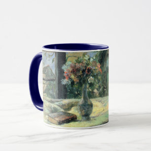 Mug Paul Gauguin Vase Vintage de fleurs à la fenêtre