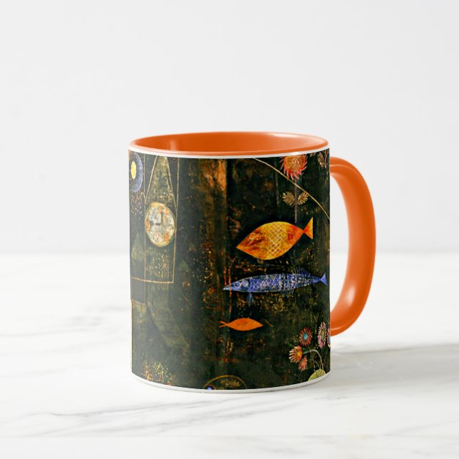 Mug Paul Klee - Fish Magic (Devant droit)
